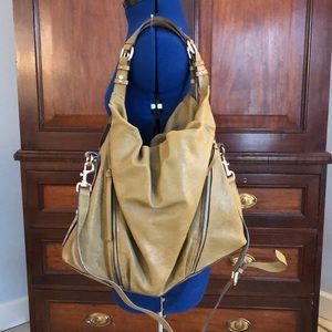 Gorgeous green Martine Sitbon lambskin leather bag